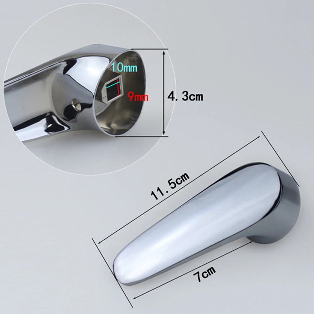 Zinc Alloy Faucet Handle Replacement Tap Accessories For Kitchen Bathroom 1pcs faucet handle