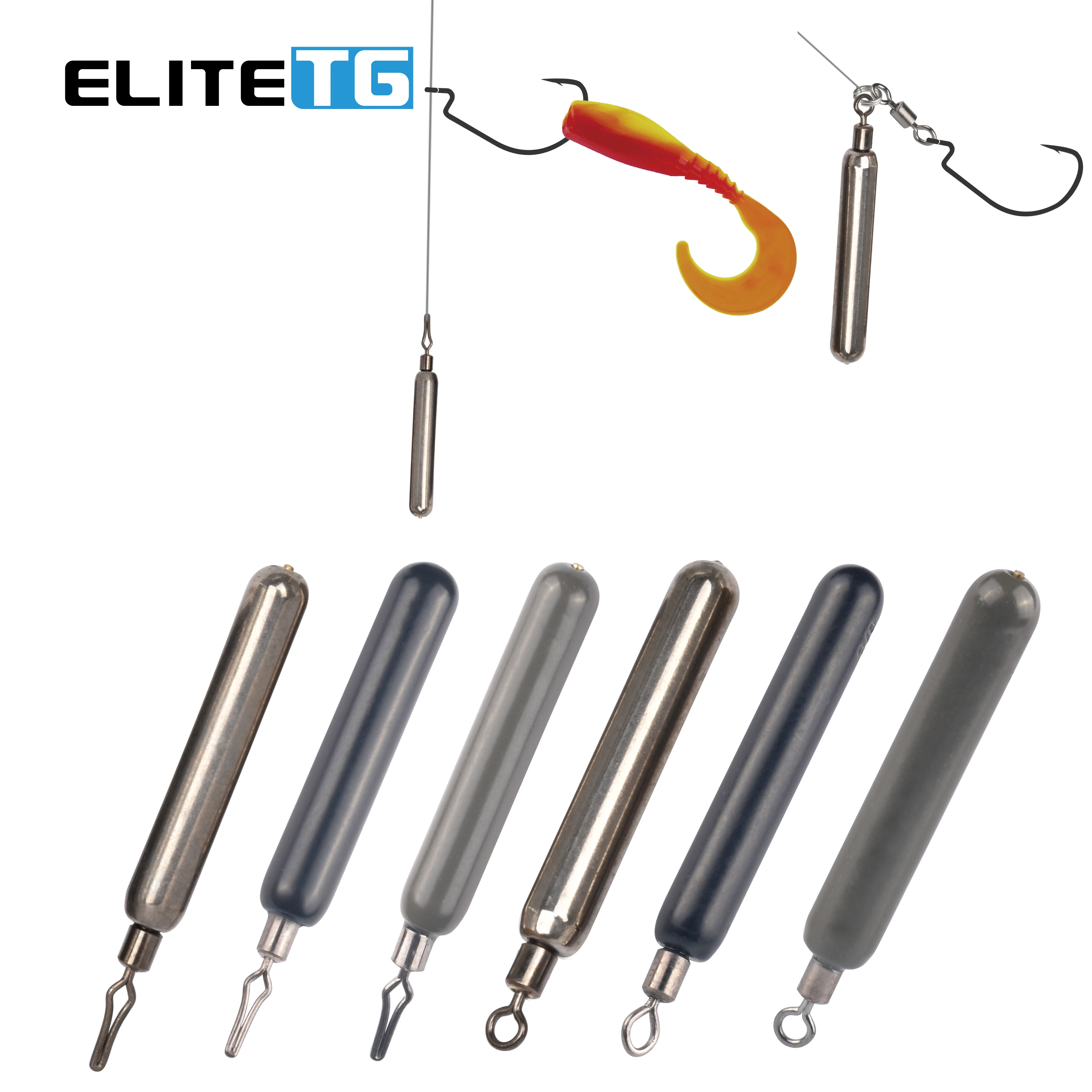 Elite TG Hideki Tungsten Nail Weight, Dek Rig Neko Rig 1/96-1/48oz Soft  Lure Bass Fishing 1/32-7/64oz Accessories - AliExpress