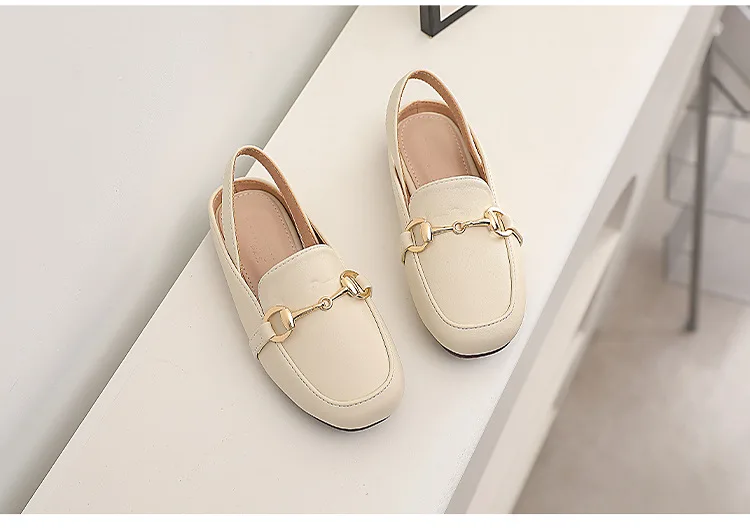 Description Picture 6 of itemSummer Kids Girl Casual Shoes Flat Slip-on Fashion Children Shoes For Girl Sneakers Metal Decoration Toddler Girl Sandals