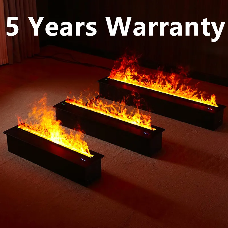 

5 Years Warranty Steam Vaporizer Fire Place 120cm Electric Water Fireplace 3d Smart