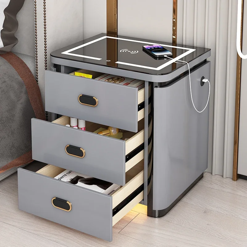 Furnitures Room Furniture Nordic Bedside Table Chests Drawers Luxury Cool Stuff Nightstands Design Unique Meubles Cabinet
