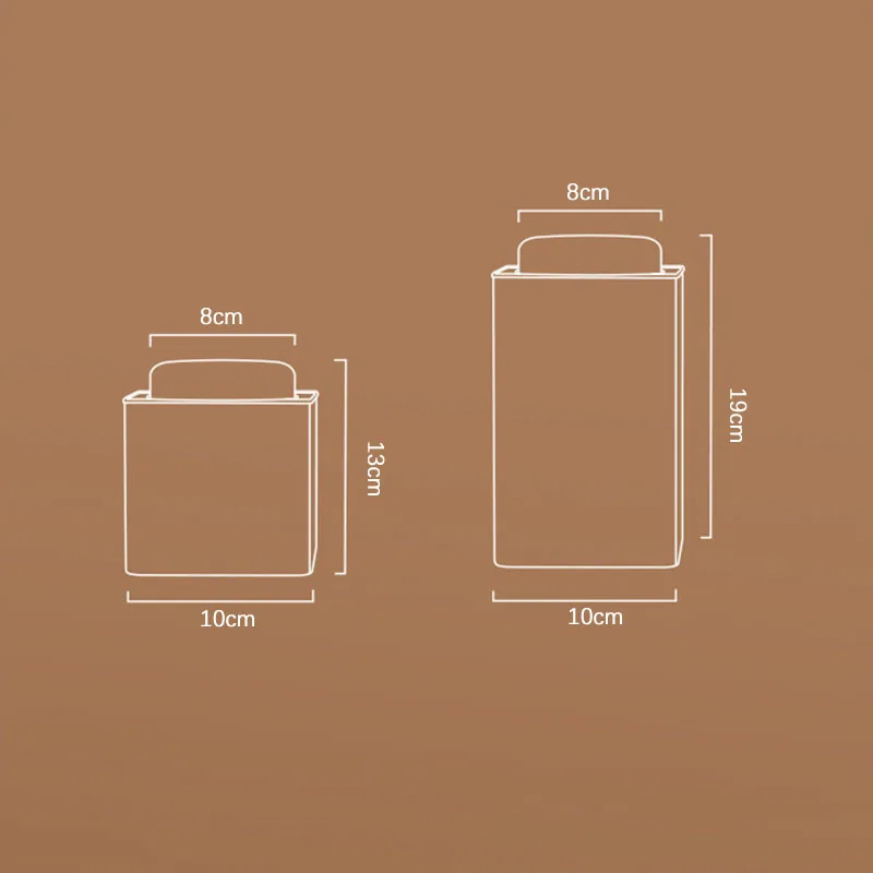 General Tinplate Tea Caddy Packaging Box Sealed Square Cans Black Tea White Empty Cans tea tin box tea canister airtight container