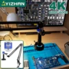 YIZHAN 4K Electronic Digital Microscope For Soldering Microscope Suit 60FPS HDMI USB Camera 150x Lens Bracket Support Software 1