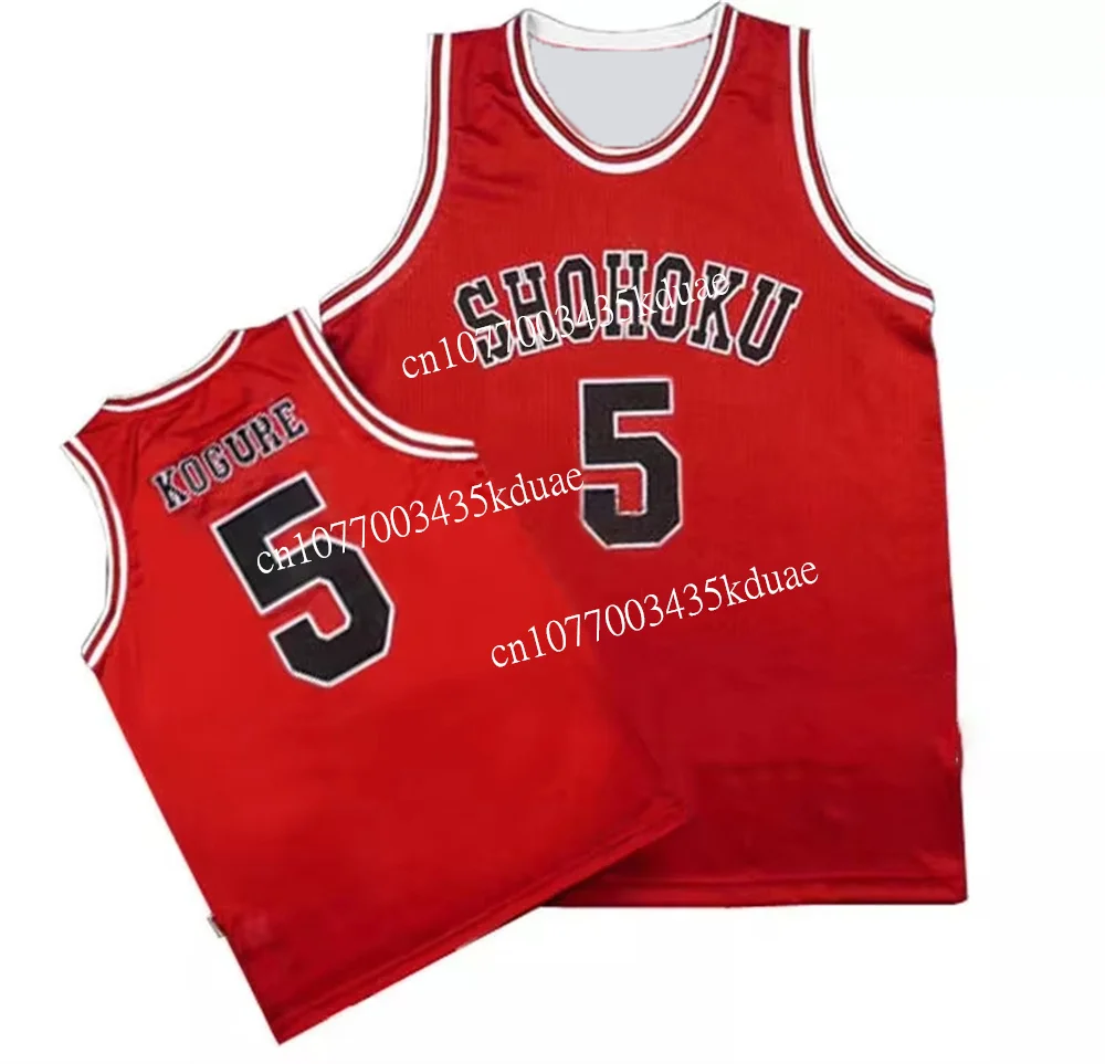 Men T Shirts Anime Shohoku School Basketball Team Jersey