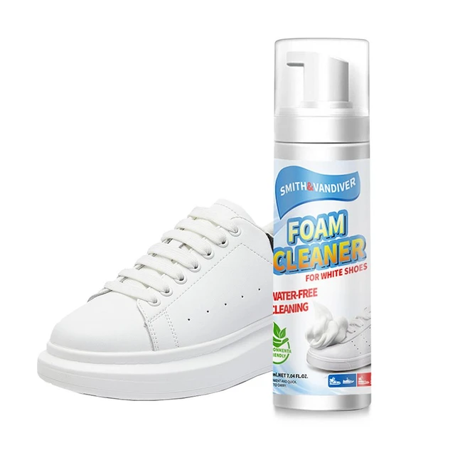 200ml Whitening Shoe Spray Wash-free Cleaning Foam Whitener Dry Cleaner  Agent For Trainer Canvas Sneaker