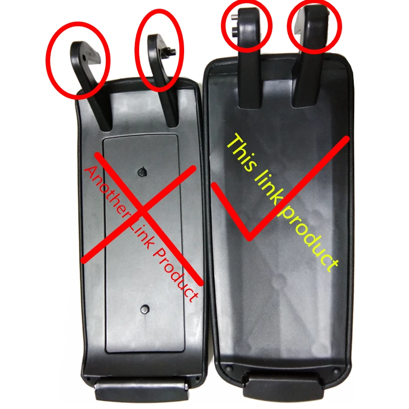 Sleek Black/Gray/Beige Car Armrest Lid Console Cover Latch Clip for Auto Center Console Accessories