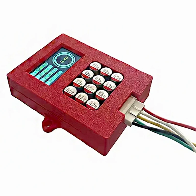 AU67-3-4S 5A Balancer With Voltage Display TFT Lipo/Lifepo4 Battery Voltage Tester Energy Transfer Equalizer