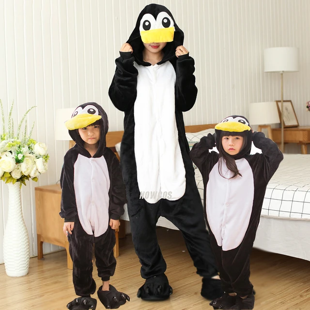 Children’s Ski Gear Outfit (Penguin/Black)