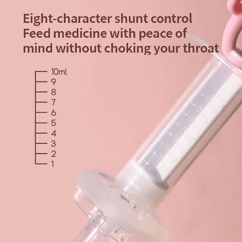 Medicine Feeder Baby BPA-Free Food Grade Squeeze Dropper Anti-Choke