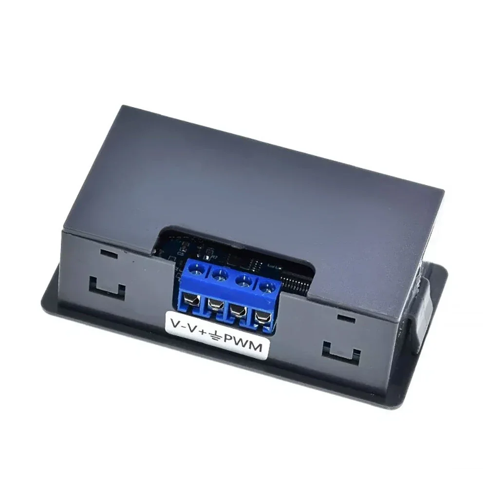 Adjustable PWM Pulse Frequency Duty Cycle Module with LCD Display