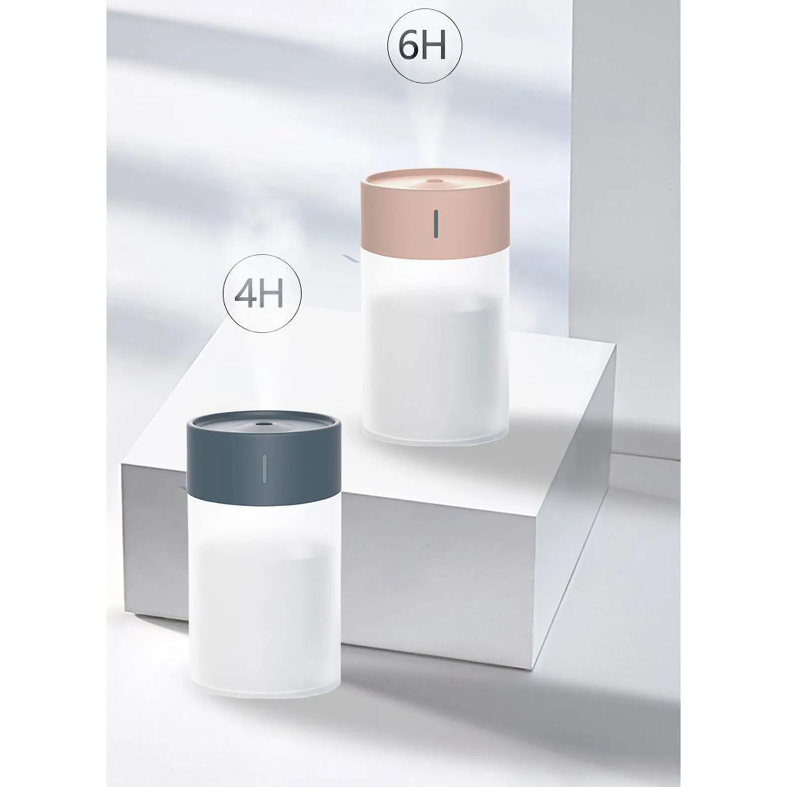 260ml USB Ultrasonic Air Humidifier Aroma Essential Oil Diffuser Mini Air Humidifier With Light Cool Mist Maker Car Purifier