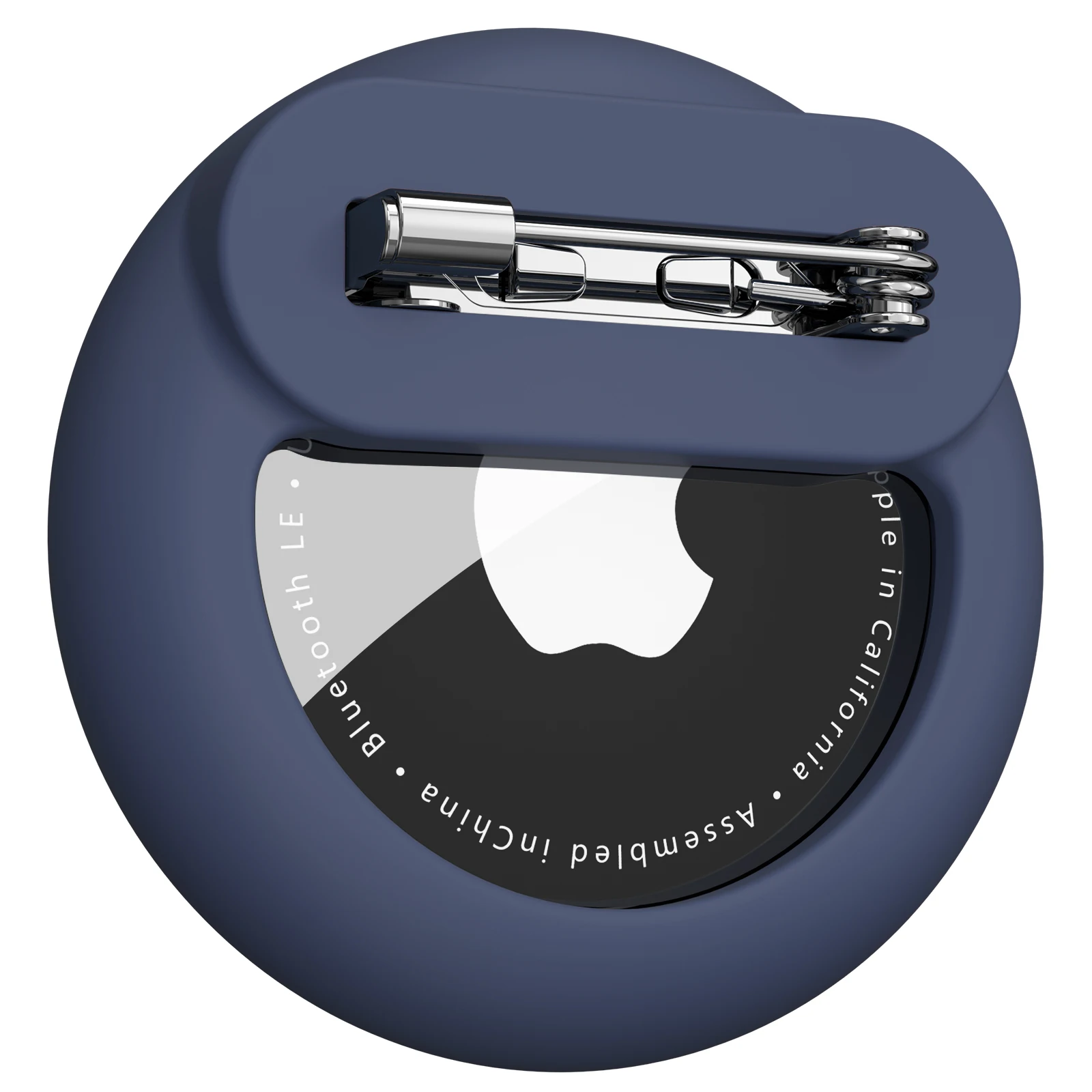 Silicone Airtag Holder with Safety Pin