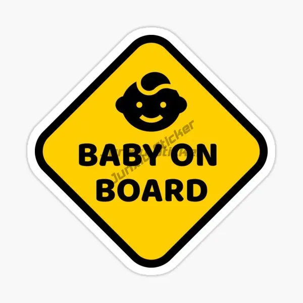 Creative Baby On Board Sticker 4
