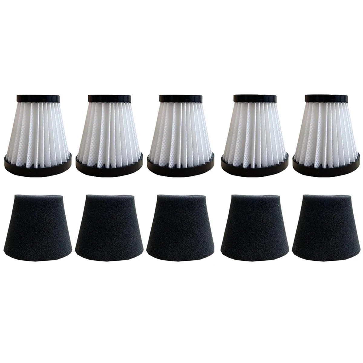 5 Pack Replacement Filter Compatible for Dirt Devil Scorpion Handheld