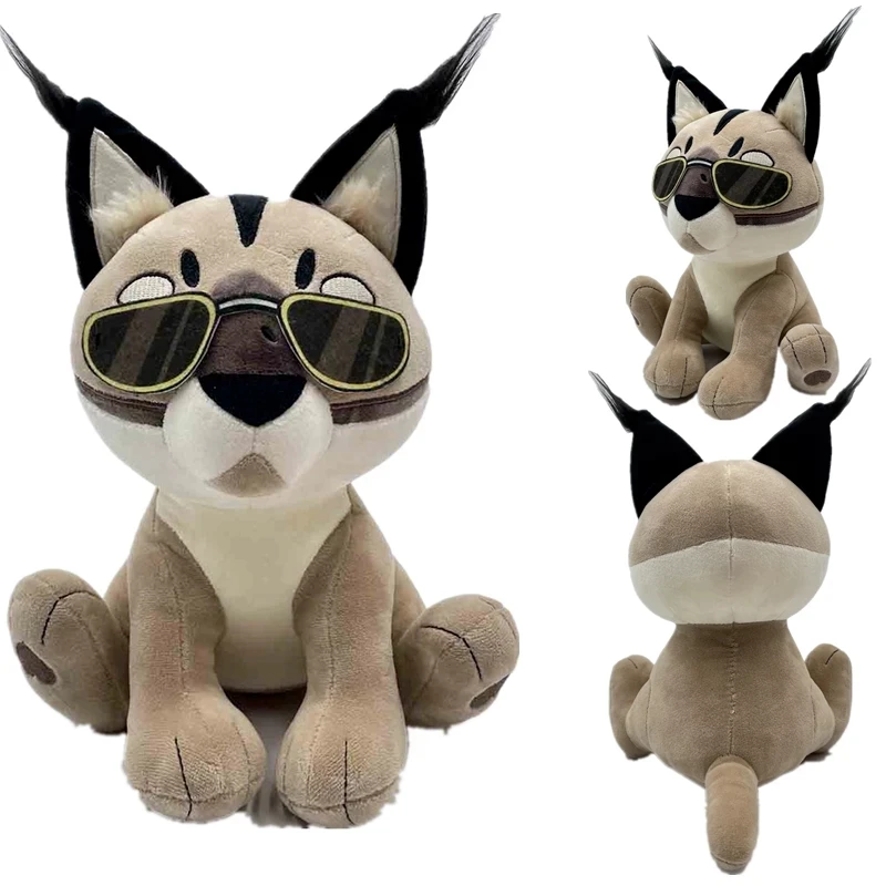 Grande Floppa Pelúcia Criativo Dos Desenhos Animados Gato Plushie