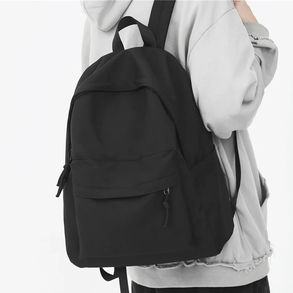 

Fashion Backpack Women Men Nylon Bagpacks New School Book Bag for Teenager Large Travel Outdoor Rucksack Boy Girls 2024 Satchel