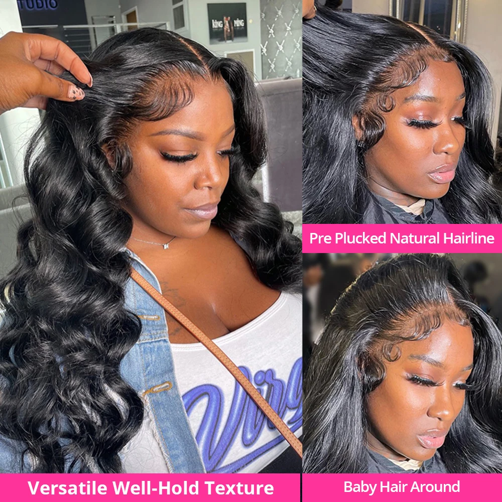 CEXXY Body Wave 360 HD Full Lace Wig Human Hair Pre Plucked 32 38Inch Transparent Lace Frontal Wig Brazilian Hair Wigs For Women lace front wig human hair wigs 360 lace wig