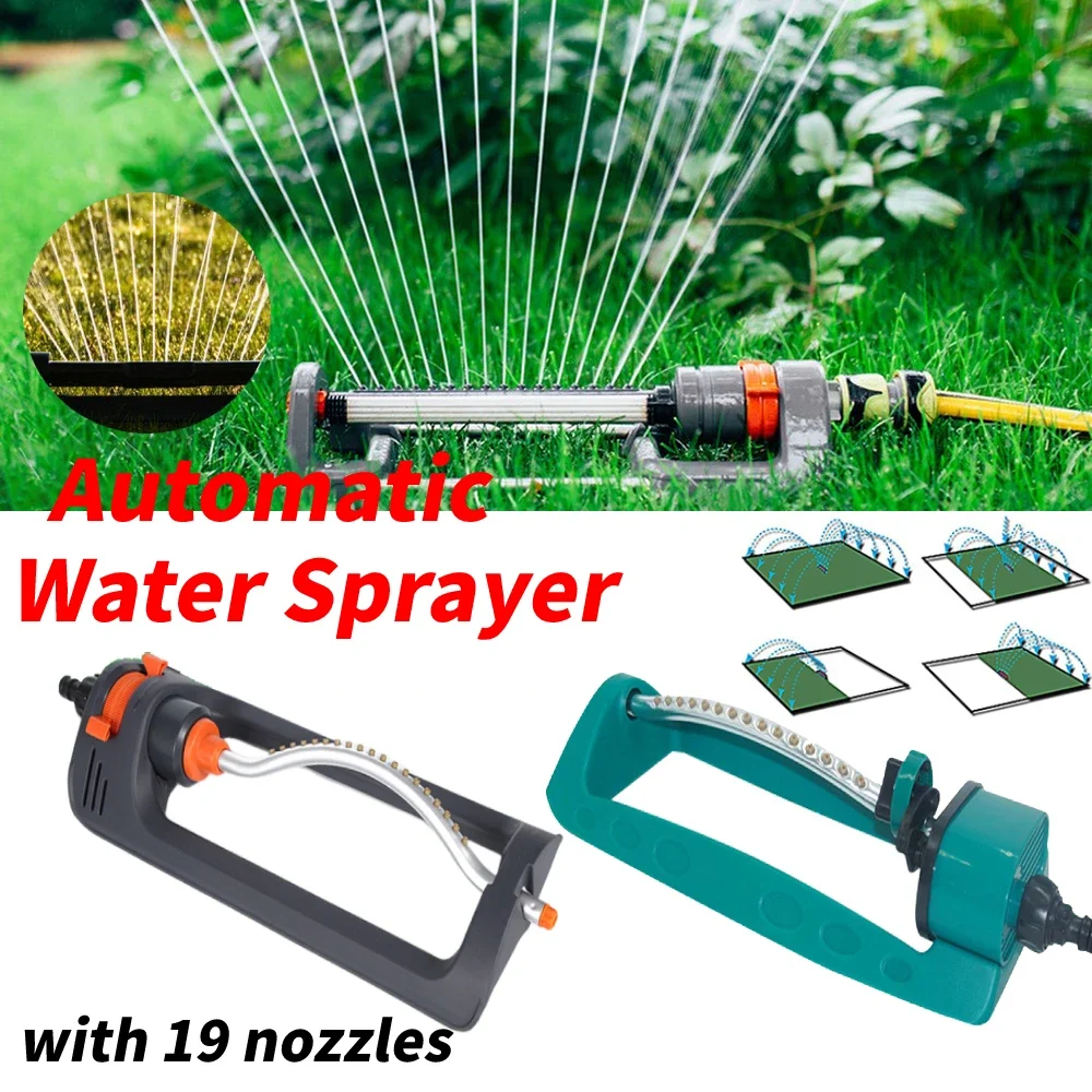 Lawn Automatic Sprinkler garden sprinkler plants irrigation kits plant waterer irrigation sprinklers garden irrigation nozzle drip irrigation sprinklers garden sprayer nozzles 16 Holes 180&deg; Rotating Automatic Watering Irrigation System
