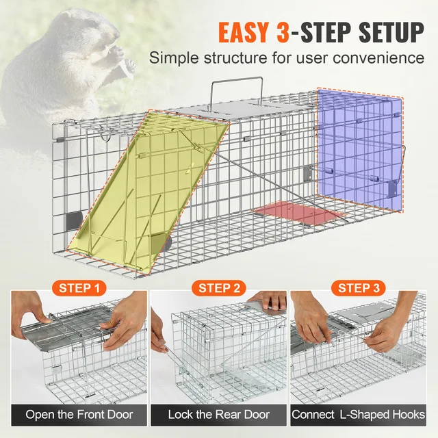 VEVOR Live Animal Cage Trap 5