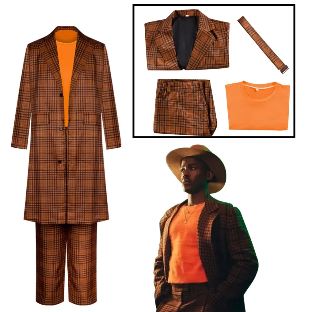 

TV Doctor Cosplay Costumes who disguise Full Sets Uniforms Suits for Men Adult Outfit Halloween Carnival Party Clothes Roleplay