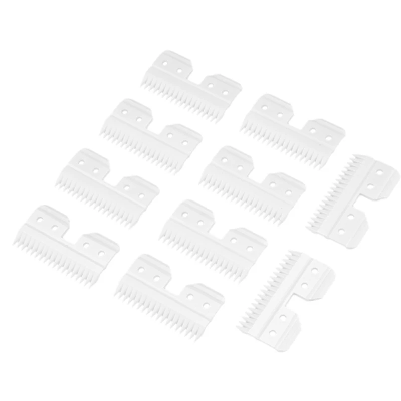 

New 60Pcs/Lot Replaceable Ceramic 18 Teeth Pet Ceramic Clipper Cutting Blade For Oster A5 Series