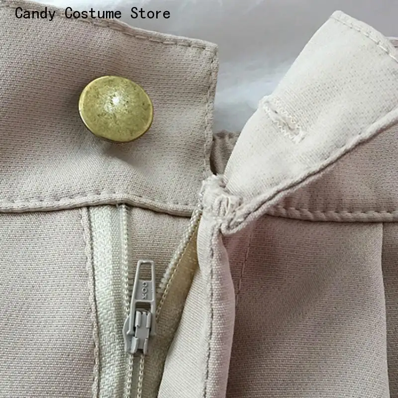 Chic Casual Soft Daily Ladies Trousers Basic Loose Woman Bottom All-Match High Waisted Shorts Women Simple Japanesestyle