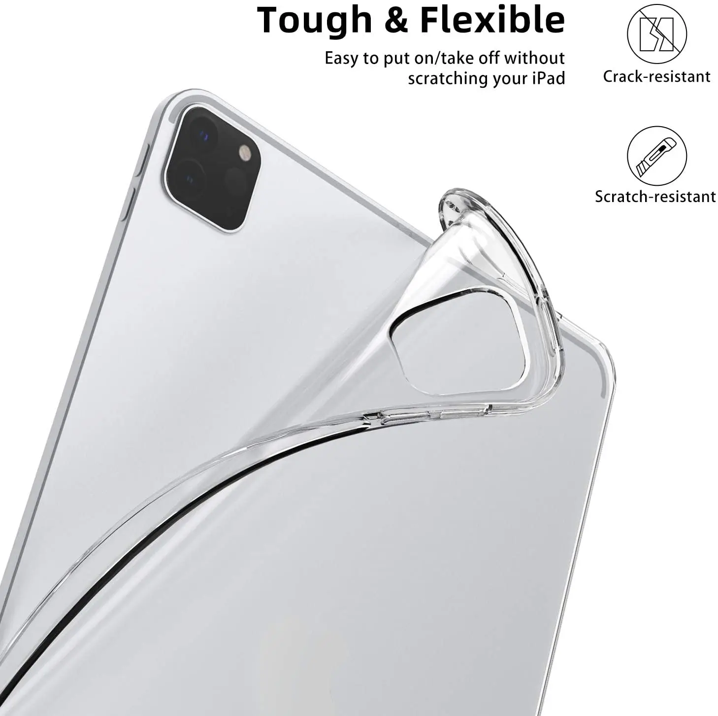 Premium Soft TPU Matte Tablet Protective Shell