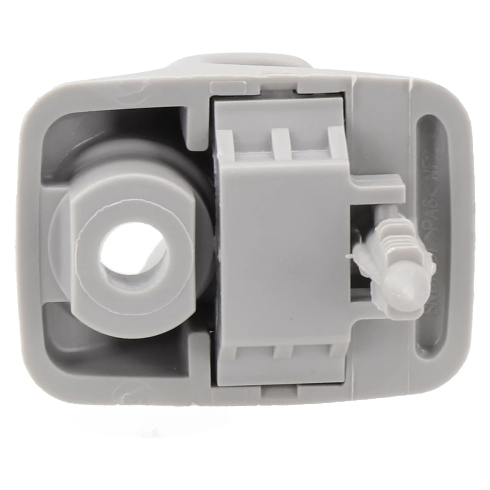 ECSiNG 2 Clips para Parasol de Coche 8523505100OM Compatible con Hyundai I20 Getz 08-15 Gris