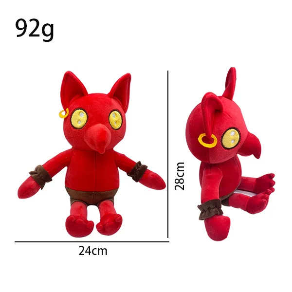 kawaii 31cm Doors Ro-blox Screech Plush Toys Cute Soft Stuffed Game Dolls  For Kid Birthday Christmas Gift - AliExpress