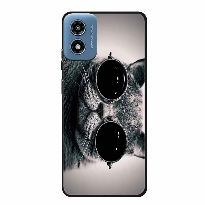 Animal-Themed Soft Silicone Phone Case - Wolf Design -
