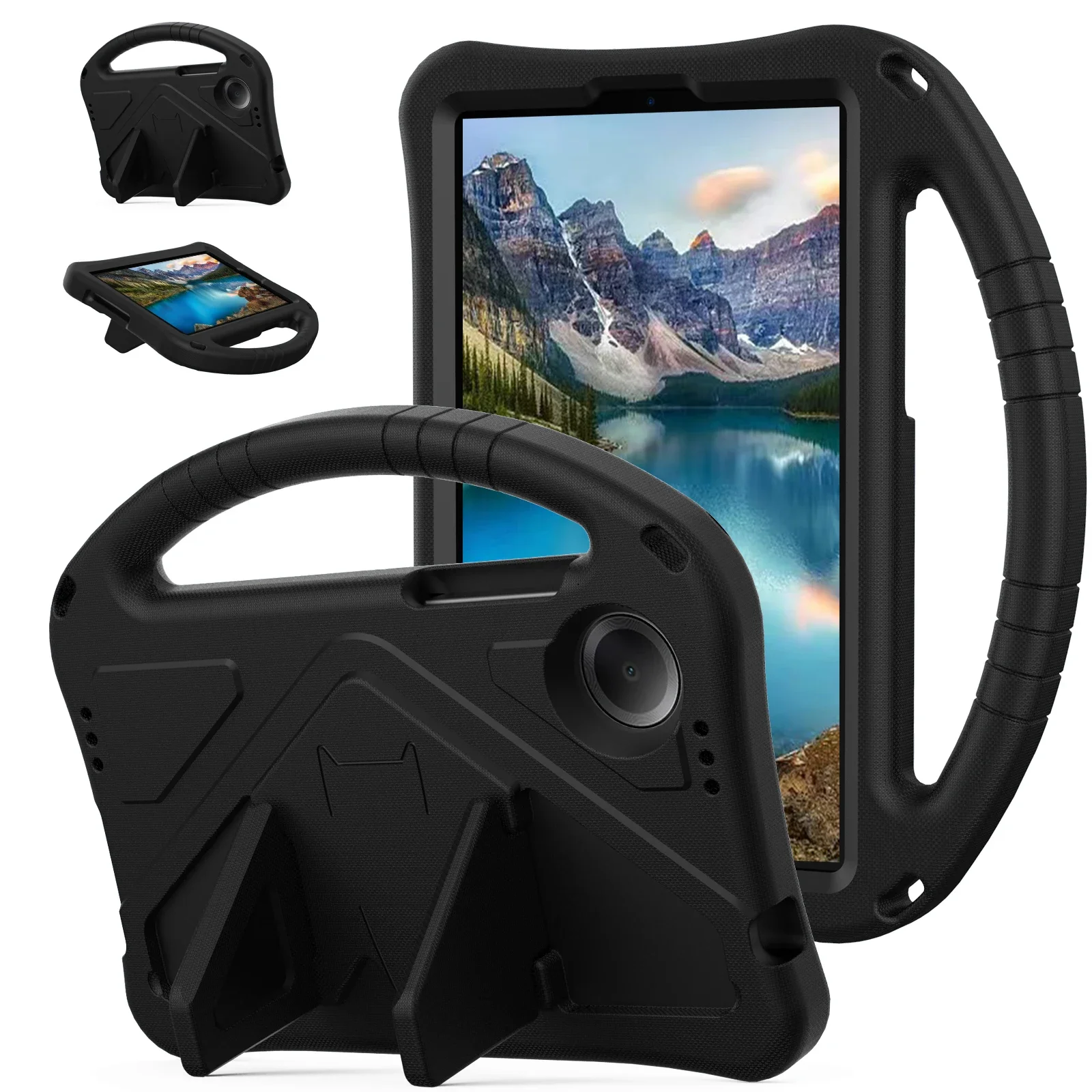 EVA Shockproof Protective Tablet Case for Kids - Stand Feature, Nontoxic, Safe for Students