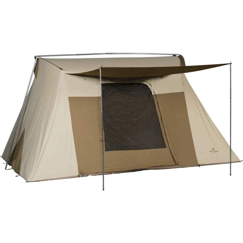 

TETON Sports Canvas Tents, Tent for Family Camping in All Seasons, The Right Shelter for Your Base Camp, Waterproof