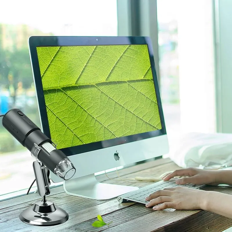 thumbnail image 2 of Digital Microscope 4.3inch IPS Screen 50X-1000X Magnification 1080P HD Microscope With 2 of 14