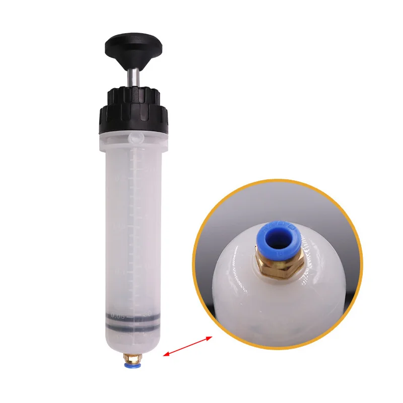 Car Oil Extractor Auto Oil Change Syringe Hose Manual Fuel Suction Filler Fluid Change Evacuator Pump