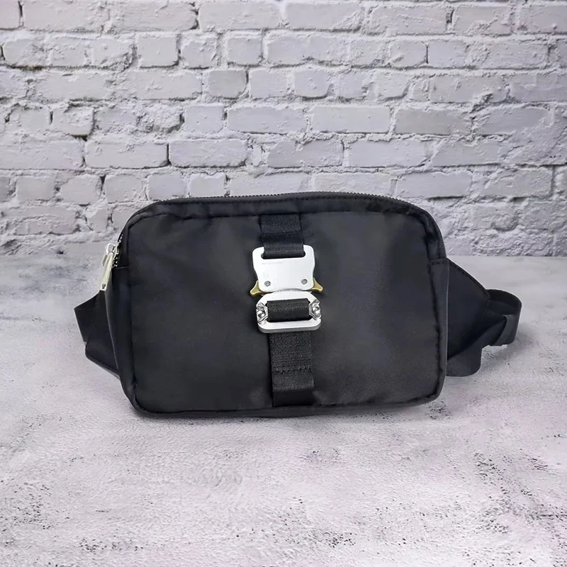 

New Fasion Dropshipping 1017 Alyx 9sm Bag High Quality Black Buckle Tank Backpacks Adjustable Zip Bag Unisex Backpack