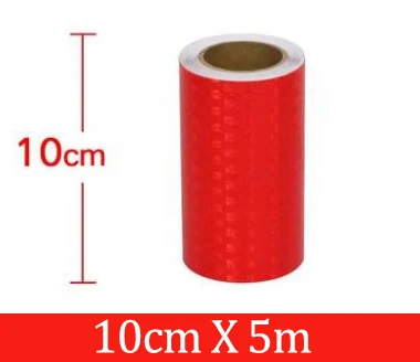 10cmx5m red