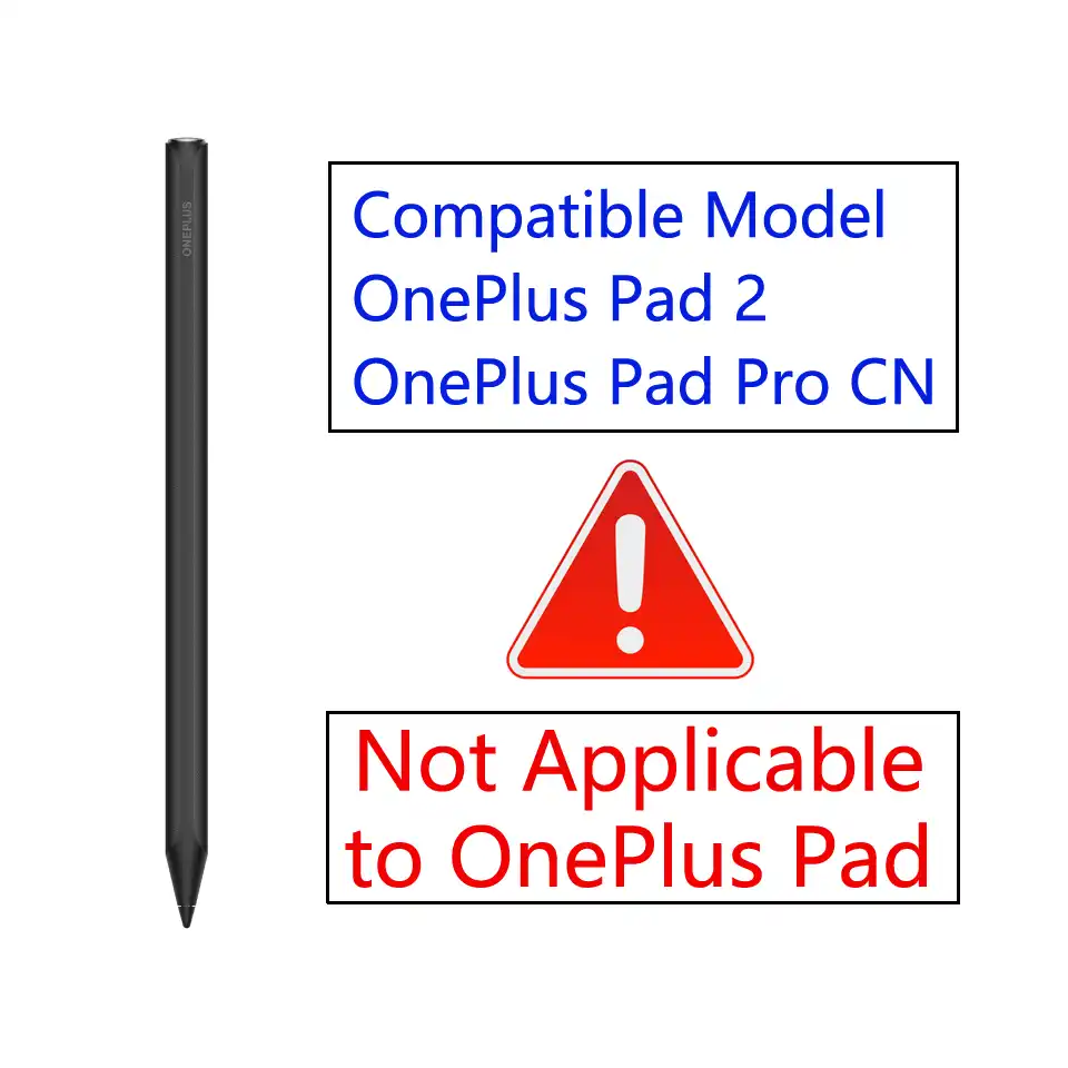 OnePlus Stylo 2 Tablet Pen - 16,000 Pressure Levels, Magnetic Attachment, Laser Pointer & Page Turner