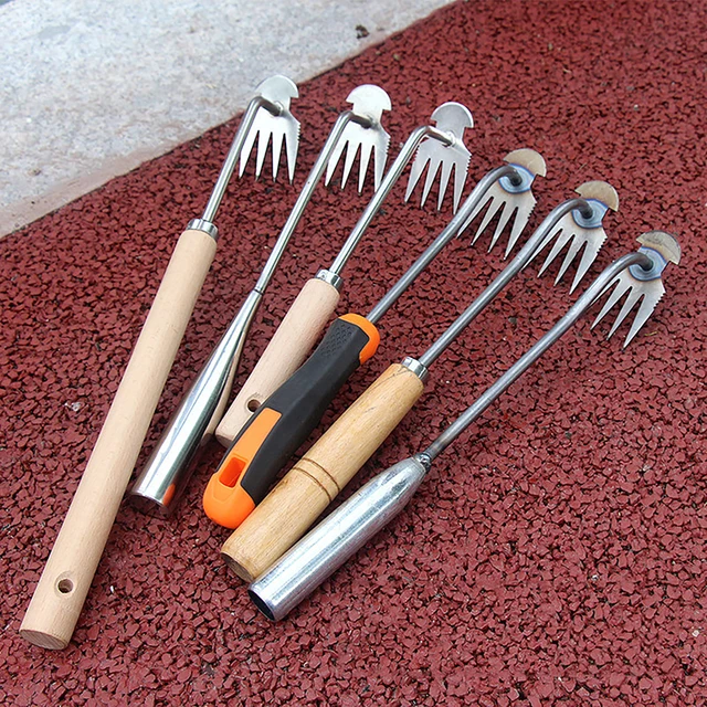 1 Db Gyomláló Húzószerszám Kézikönyv Függőleges Ásó Fű Lapáttyú Gyökér Eltávolító Kerti Kapert Kellékek - Image 4