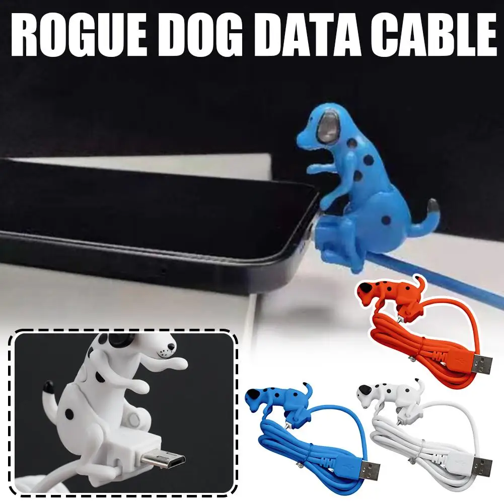 Cute Sports Dog USB-C Charging Cable - Creative Puppy Design Gift
