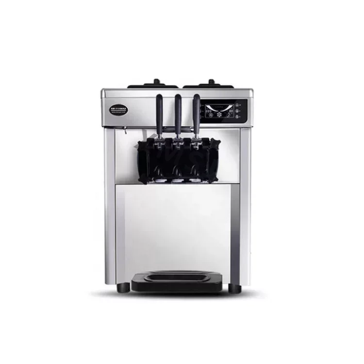 

UKUNG commercial snack machine supplier hot sale ice cream machine soft ice cream maker