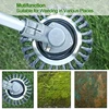 6Inch Steel Wire Wheel Brush Disc Garden Rotary Weed Brush Cutter Head Lawn Mower Universal Trimmer Head Steel Wire Wheel Brush 3