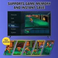 VILCORN Console de jeu vidéo pour Sega Mega Drive Genesis FC Dendy 16BIT Segas-MD Console prise en charge sortie HDMI 4k Machine de jeu rétro 5