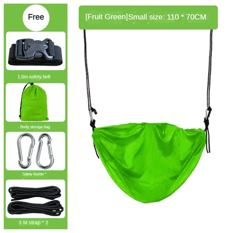 Kids Pod Swing Seat Comfortable Garden Hammock Chair Durable Portable Decor for Indoor Outdoor Use Parent-child Toys 4