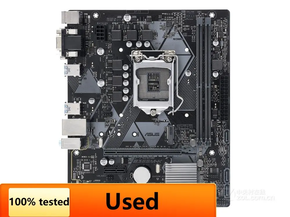 

Asus PRIME B365M-K настольная материнская плата B365 разъем LGA 1151 для i3 i5 i7 DDR4 32 Гб USB3.0 DVI Micro ATX б/у