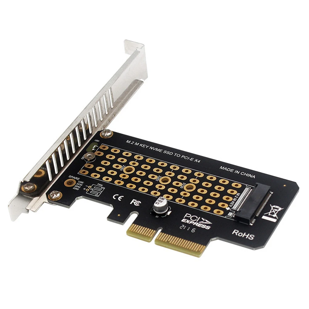 M.2 NVMe-PCIe 4.0 X4 어댑터, 2280, 2260, 2242/2230 M.2 NVMe SSD용, 32Gbps 풀 스피드 PCI-E GEN4