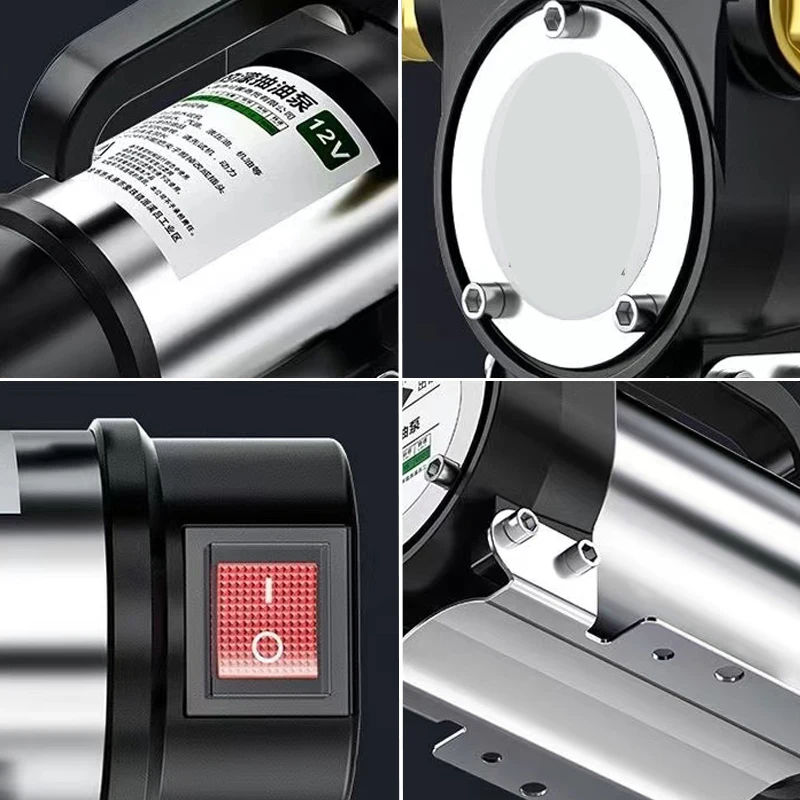 Electric Self-Priming Diesel Oil Pump for Refueling Vehicles and Equipment