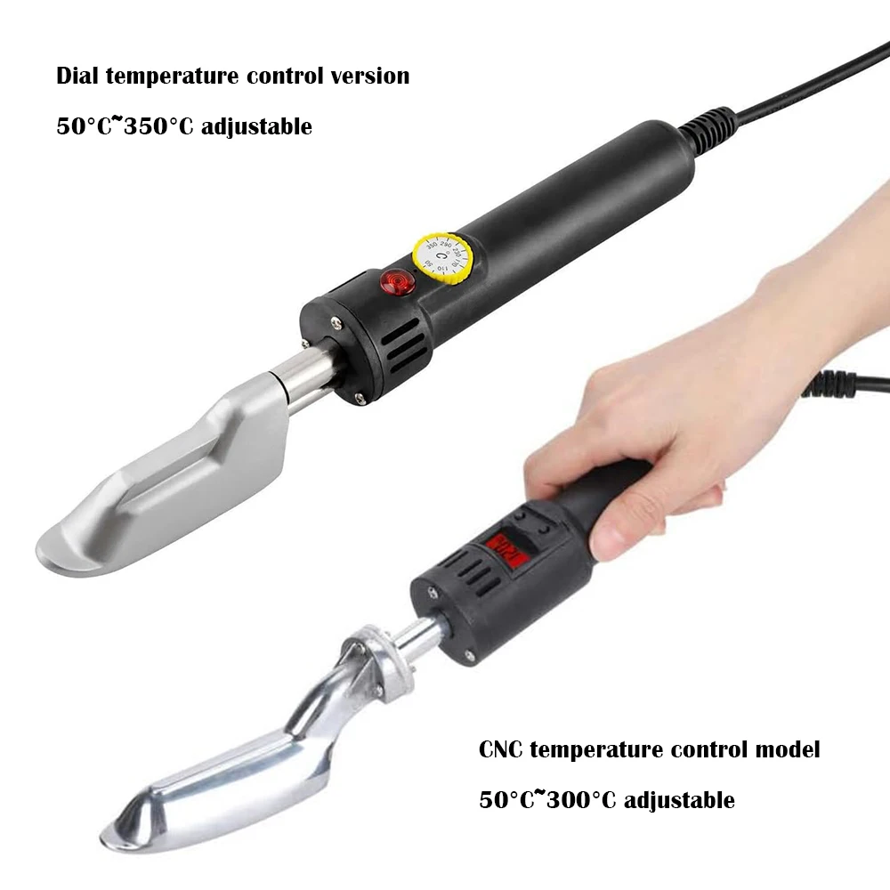 Leather Iron LED Display Handle Electric Mini Leather Iron Crease Removal For Crafts Quilting Clothes Leatherwear Bag