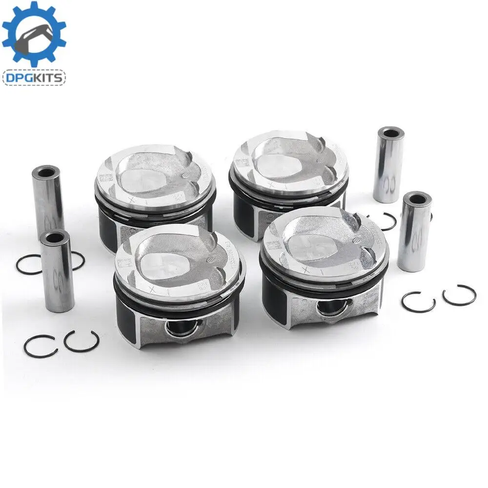 

4pcs 2710305017 2710300324 M271 Pistons Rings Set Φ82mm STD For Mercedes-Benz W204 W212 C200 C250 E250 CGI 1.8T Engine