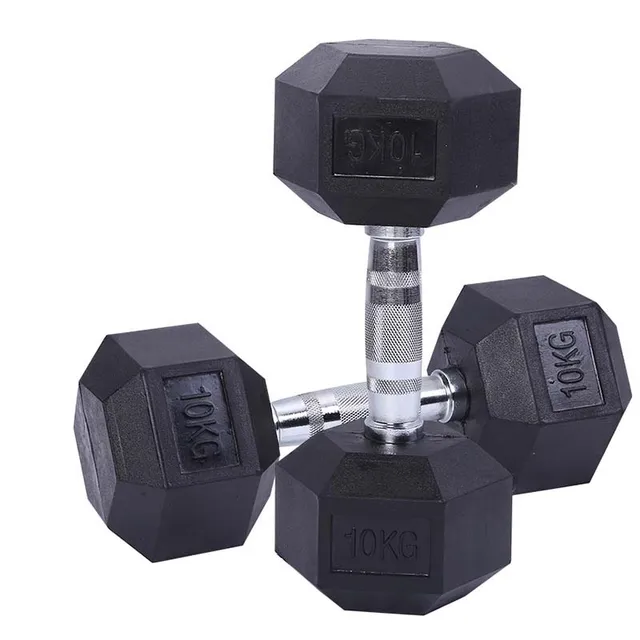 Hexagonal Cast Iron Dumbbell Home And Gym For Men