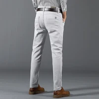 Men Casual Pants Formal Social Streetwear Pencil Trouser For Men's Business Office Workers Wedding Straight Suit Pants Hot Sale 5